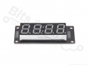 Cijferdisplay 4-digits 7-segments TM1637 clock groen - 50x19mm